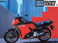 Мотоцикл Suzuki GSX 550EF 1985 фото