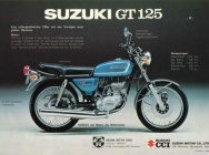 Мотоцикл Suzuki GT 125M 1974 фото