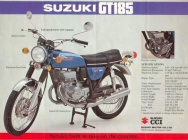 Мотоцикл Suzuki GT 185 1972 фото