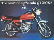 Мотоцикл Suzuki GT 250 X7 1978 фото