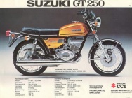 Мотоцикл Suzuki GT 250 1973 фото