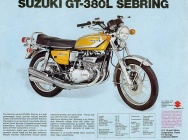 Мотоцикл Suzuki GT 380L 1974 фото