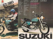 Мотоцикл Suzuki GT 380L 1974 фото