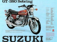 Мотоцикл Suzuki GT 380M 1975 фото