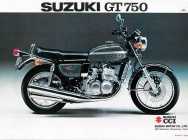 Мотоцикл Suzuki GT 750 1975 фото