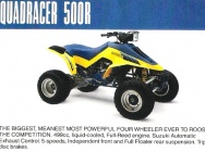 Мотоцикл Suzuki QUADRACER 500 R 1987 фото