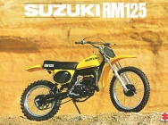 Мотоцикл Suzuki RM 125 1976 фото
