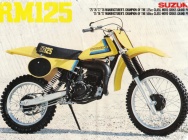 Мотоцикл Suzuki RM 125 1979 фото