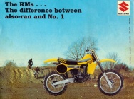 Мотоцикл Suzuki RM 125 1981 фото