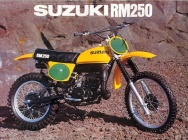 Мотоцикл Suzuki RM 250 1978 фото