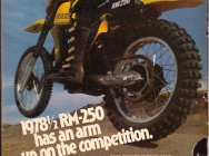 Мотоцикл Suzuki RM 250 1978 фото