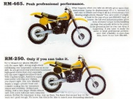 Мотоцикл Suzuki RM 250 1981 фото