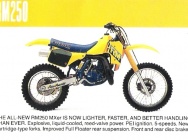 Мотоцикл Suzuki RM 250 1987 фото