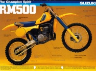 Мотоцикл Suzuki RM 500 1985 фото