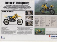 Мотоцикл Suzuki RMX 250 1991 фото