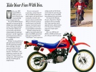 Мотоцикл Suzuki SP 200 1987 фото