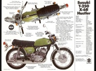 Мотоцикл Suzuki T 250 HUSTLER 1969 фото