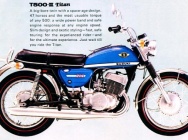 Мотоцикл Suzuki T 500 TITAN III 1970 фото