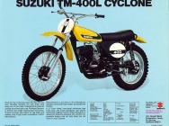 Мотоцикл Suzuki TM 400 L 1974 фото