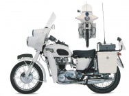 Мотоцикл Triumph Bonneville 650 T120 Police 1966 фото