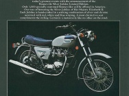 Мотоцикл Triumph Bonneville 750 T140V Sliver Jubilee 1977 фото