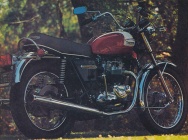 Мотоцикл Triumph Bonneville 750 T140V 1973 фото