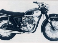 Мотоцикл Triumph Daytona T100R 1967 фото