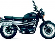 Мотоцикл Triumph Scrambler Matt Black 2012 фото