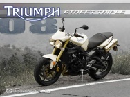 Мотоцикл Triumph Street Triple 2009 фото
