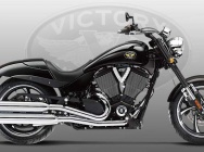 Мотоцикл Victory Hammer 8-Ball 2010 фото