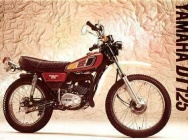 Мотоцикл Yamaha DT 125 1975 фото