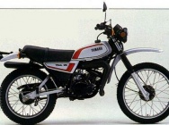 Мотоцикл Yamaha DT 125 1980 фото