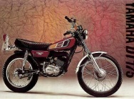 Мотоцикл Yamaha DT 175 1979 фото