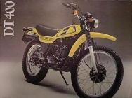 Мотоцикл Yamaha DT 400 1978 фото