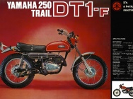 Мотоцикл Yamaha DT1-F 250 TRAIL 1972 фото