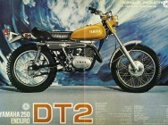 Мотоцикл Yamaha DT2 250 ENDURO 1972 фото