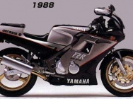 Мотоцикл Yamaha FZR 250 1988 фото