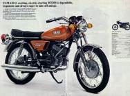 Мотоцикл Yamaha RD 200 1973 фото