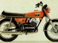 Мотоцикл Yamaha RD 350 1975 фото