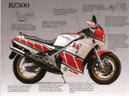 Мотоцикл Yamaha RZ 500 R 1985 фото