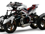 Мотоцикл Yamaha Tesseract Concept 1991 фото
