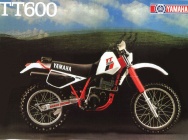 Мотоцикл Yamaha TT 600 1984 фото