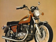 Мотоцикл Yamaha TX 750 1972 фото