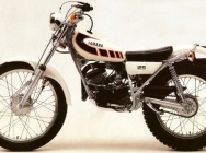 Мотоцикл Yamaha TY 125 1977 фото