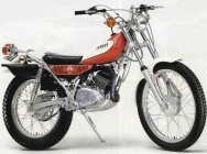 Мотоцикл Yamaha TY 175 1976 фото