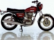 Мотоцикл Yamaha XS 650 1973 фото