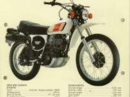 Мотоцикл Yamaha XT 500 1978 фото