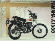 Мотоцикл Yamaha XT 500 1978 фото