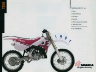 Мотоцикл Yamaha YZ 125 1990 фото