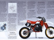 Мотоцикл Yamaha YZ 250 1985 фото